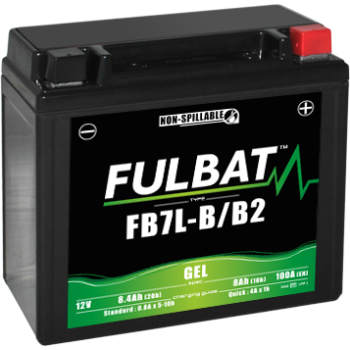 Akumulator Fulbat YB7L-B/B2 FB7L-B/B2 GEL 12V 8.4Ah 100A P+